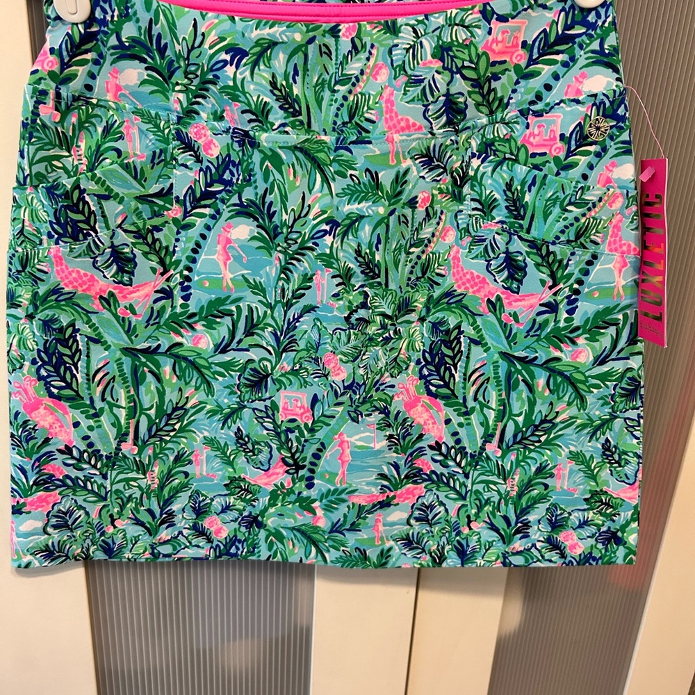 NWT Lilly Pulitzer Monica Skort ‘Par Fection’ golf print - Picture 3 of 3